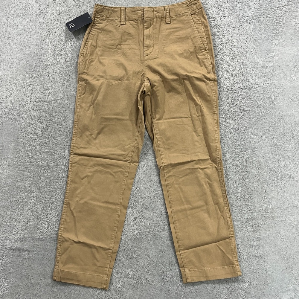 Gap Slim Ankle Chino Pants Tan Women 6 Career Office Academia Preppy Business